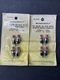 Set of 2 Archer 275-1547A SPST Miniature Push Button Switches 4 per package NEW