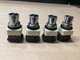 LOT OF 4 Fuji Electric AH30-S2 Black Round Push Button 600V  #121G112