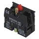 DAYTON 20C817 ContactBlock,Black,1NC,22mm 20C817