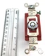 Hubbell Wiring, Wall Switch, 1-Pole, 20A, SS, Barrel Key Locking HBL1223RKL New