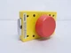 244170 New-No Box; Rees 01981-002 Mushroom Head Push Button; 10A; 600VAC