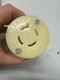 Leviton 2423 20 Amp, 250 Volt 3-Phase, NEMA L15-20R, 3P, 4W, Locking Connector L