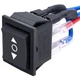 Weideer 12V Polarity Reverse Switch Momentary 6 Pin (ON)-Off-(ON) RV Jack Swi...