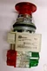 SQUARE D 9001 KM1 Ser H PUSH/PULL OPERATOR switch head Illuminated 755, 120v