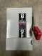 GE  Non-Fusible Safety Switch THN3321 30A 240V 3P 3W