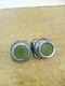 Lot Of 2 Furnas 52PA8A3 Series B Green Pushbutton