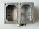 NEW CROUSE HINDS USA EDS-272 IRON EXPLOSION PROOF BACK BOX 2 GANG 3/4" DEAD END