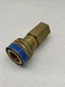 Swagelok QC8 Key 5 Brass Quick Connect Female Fitting w/Female 1/2" NPT Thread