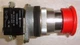 General Electric GE Red Push Button CR2940UK301C1 Mushroom Head Oiltight