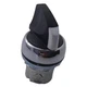 Sprecher + Schuh Selector Rotary Switch 22.5mm Metal 2-Position Black D7M-SM22