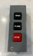 MMTC Pbs-3 3 Button Control Station, Open - Close - Stop, Indoor, Ceiling