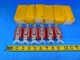 6 PCS HUBBELL CS1223GYCN 20A 120-277 V.AC BROWN 3 WAY ELECTRICAL WALL SWITCH