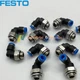 3PCS FESTO NEW QSL-G1 2-16 186126 Push in fitting QS Fast delivery