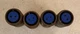 Set of 4 AMPHENOL 97-3101A-14S-9S Cable Receptacle, Solder Socket,14S-9Mil   B1C