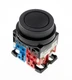 AR30F0R-11B - Fuji 30mm Push Button, Black, 1NO/1NC