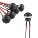 12mm Momentary Push Button Switch DGZZI 6PCS DC 12V 3A Black Mini Round black 
