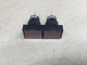 Lot Of 2 Fuji AH165-ZT1 Red Illuminated Lamp (24V) #1019I46*AD