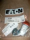 EATON CUTLER HAMMER E22HV9X8 AMBER INDICATING LIGHT UNIT 120V - 2 AVAILABLE