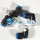 10PC FOR FESTO L-type variable diameter QSL-1/8-10 190658 quick connector