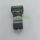 1PCS Fuji Green Illuminated Button AH164-TL AH164TL New