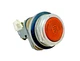 Allen-Bradley 800T-A3A Push Button Flush Orange 800T-XA Contact 1 N.O. 1 N.C.