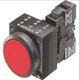 SIEMENS 3SB3 ILLUMINATED RED PUSH BUTTON NC MOMENTARY, 3SB3218-0AA21