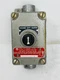 Killark Hand/Off/Auto Switch XCS-0S3C4 3/4"NPT  Feed Thru Box Switch Used