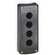 1PC SCHNEIDER ELECTRIC XALD04H7 Pushbutton Enclosure, 4 Hole, 22mm, Polycar