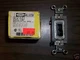 HUBBELL 3-WAY SWITCH NYLON TOGGLE 20A-120 V HBL1223BK
