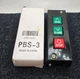 (QTY 5) MMTC PBS-3 NEMA1 3-Button Interior Surface Mount Control Station Contact