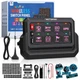 MICTUNING P1s-W 8 Gang RGB Wireless Switch Panel, 328FT 433MHz Remote Range