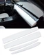 KKTR-CAR Dashboard Cover Wrap and Front Door Inner Armrest Panel Cover Trim C...
