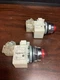 Lot of (2) Schneider Red Illuminated Push Button 9001 KM35 & Contact Block KA1