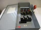 GE HD SAFETY SWITCH, TH3362 MOD10 FUSIBLE DISCONNECT, 60 AMP 600V AC MAX, HP 50