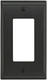 Amerock BP36504 Bronze/Black Candler Single Rocker / Gfi Outlet Wall Plate