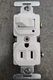 Eagle  15A 120V Combo Single Pole Toggle Switch/Outlet WHITE