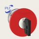 ZB4BS944 NEW Schneider XB4 switching off metal red mushroom trigger latching key