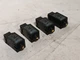 Lot of 4 Rittal SZ 2586 Plunger Actuated Limit Switch, 1NO/1NC, 24vdc, 230vac
