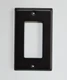 (10) Deltana SWP4754 Brass Single GFI Rocker Switch Wall Plate Oil Rubbed Bronze