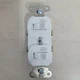 Pass & Seymour 690-WG, White Two Single Pole Double Switch 15A 120/277V