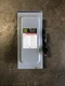 SQUARE D H321NRB 30A 240V 3PH NEMA 3R FUSED SAFETY SWITCH (1234)