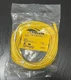 Turck PKG 4M-6 Cordset, M8 Female to Cut-end, Yellow, 4 cond., 6 meters, PVC