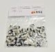 (QTY. 100) EOZ Slide Switch Black On-Off SPDT-CO 1K2 500 mA (09.03290.01)