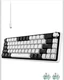 LinkerFoo LF82R3 Triple-Mode Gaming Keyboard RGB Illuminated Black QWERTY