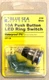 Blue Sea 10A Push Button LED Ring Switch OFF-ON Blue 4160