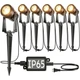 Spot Lights 6 Pack IP65 Waterproof Landscape Lighting PSS18W006 Outdoor SUNTHIN Spot Lights 6 Pack IP65 Waterproof Landscape Lighting PSS18W006 Outdoor SUNTHIN