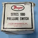 DWYER SERIES 1800 PRESSURE SWITCH 1823-0 NIB
