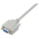 1PC L-COM CSMN9MF-1 Deluxe Molded D-Sub Cable, DB9(Intl via EIS Only + NO FF)