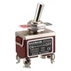 Baomain 1-Pack Toggle Switch RT1221, ON-Off DPST 4-Pin 15A/250V silvery,brown 