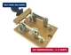 YXQ AC 400V 200A Double Pole Electric Brake Open Type Safety Knife Switch DPST